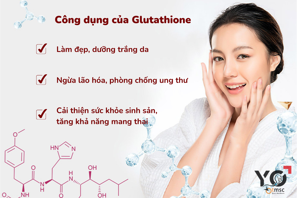 Một số công dụng quan trọng của hoạt chất Glutathione