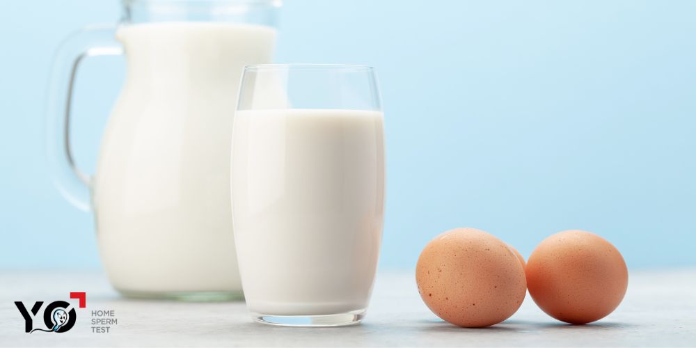 Trứng và sữa kích thích tăng Estrogen tự nhiên
