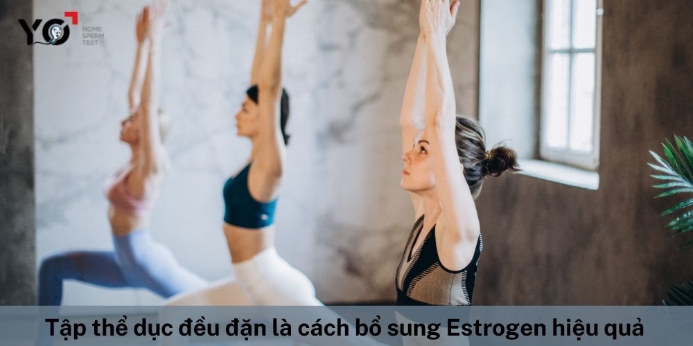 Tập thể dục thường xuyên để bổ sung Estrogen một cách tự nhiên