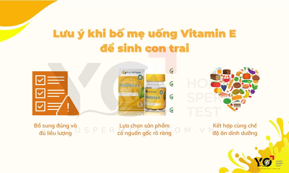 Một số lưu ý giúp việc uống Vitamin E phát huy được hết công dụng