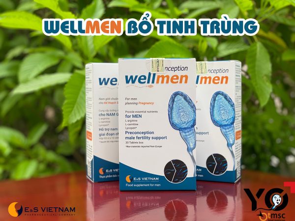 wellmen conception hỗ trợ cải thiện sức khỏe tinh trùng và tình trạng xuất tinh sớm