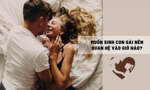 Muốn sinh con gái nên quan hệ giờ nào