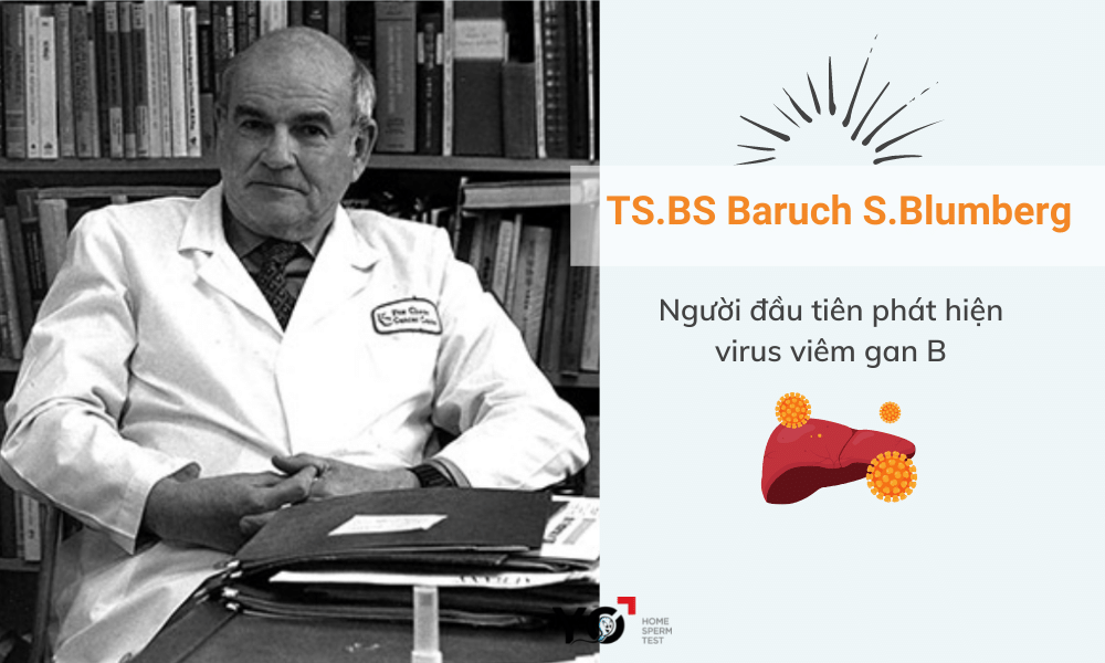 TS.BS Baruch S.Blumberg - người đầu tiên phát hiện virus viêm gan B