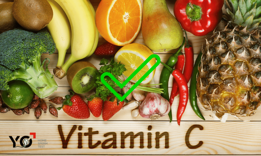Thực phẩm giàu vitamin C thúc đẩy hoạt động của các tuyến nội tiết, tăng số lượng và chất lượng tinh trùng