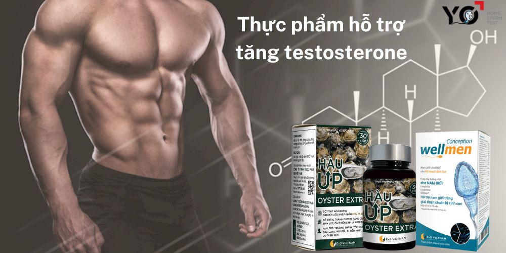 Sử dụng thực phẩm chức năng để tăng Testosterone là một cách hiệu quả