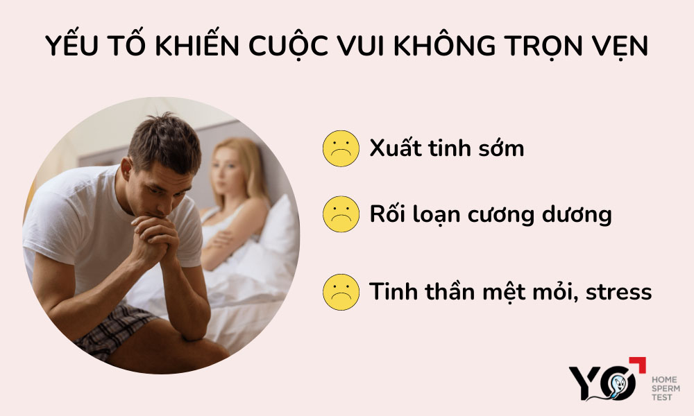 Những yếu tố khiến cuộc vui không trọn vẹn
