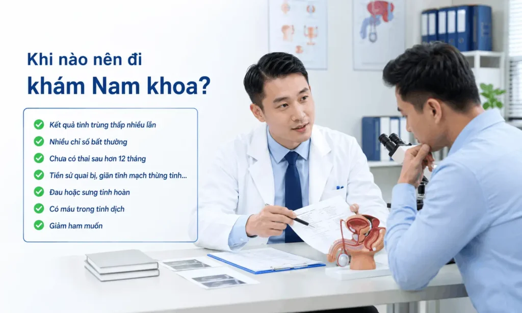 may bao ket qua thap co can di kham nam khoa khong 3